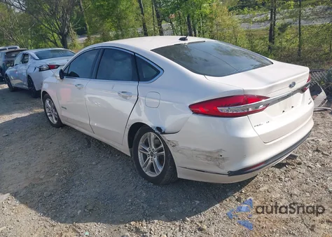 2018 Ford Fusion Hybrid Se из США, поврежденный, VIN 3FA6P0LU2JR160666